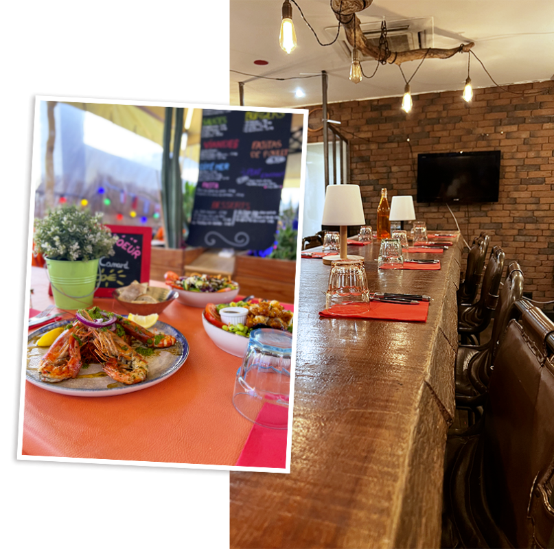 Repas de groupe - Les Baratineurs - Restaurant terrasse Aix en Provence